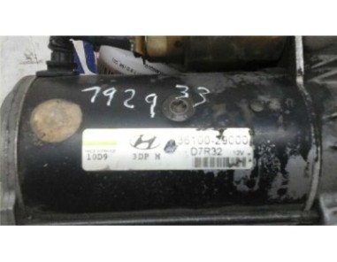 Motor Arranque Hyundai LANTRA FAMILIAR 1 9 D 