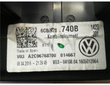 Cuadro Completo Volkswagen POLO 1 0 