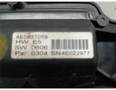 Motor Cierre Centralizado Delantero Derecho Audi A8 4 0 V8 32V TDI Biturbo 