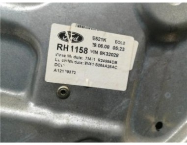 Elevalunas Electrico Trasero Derecho Ford KUGA 2 0 TDCi 