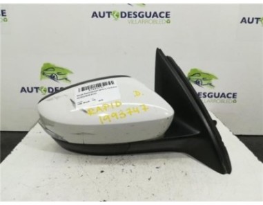 Retrovisor Derecho Skoda Rapid  1 6 Active [1 6 Ltr  - 85 kW TDI DPF]